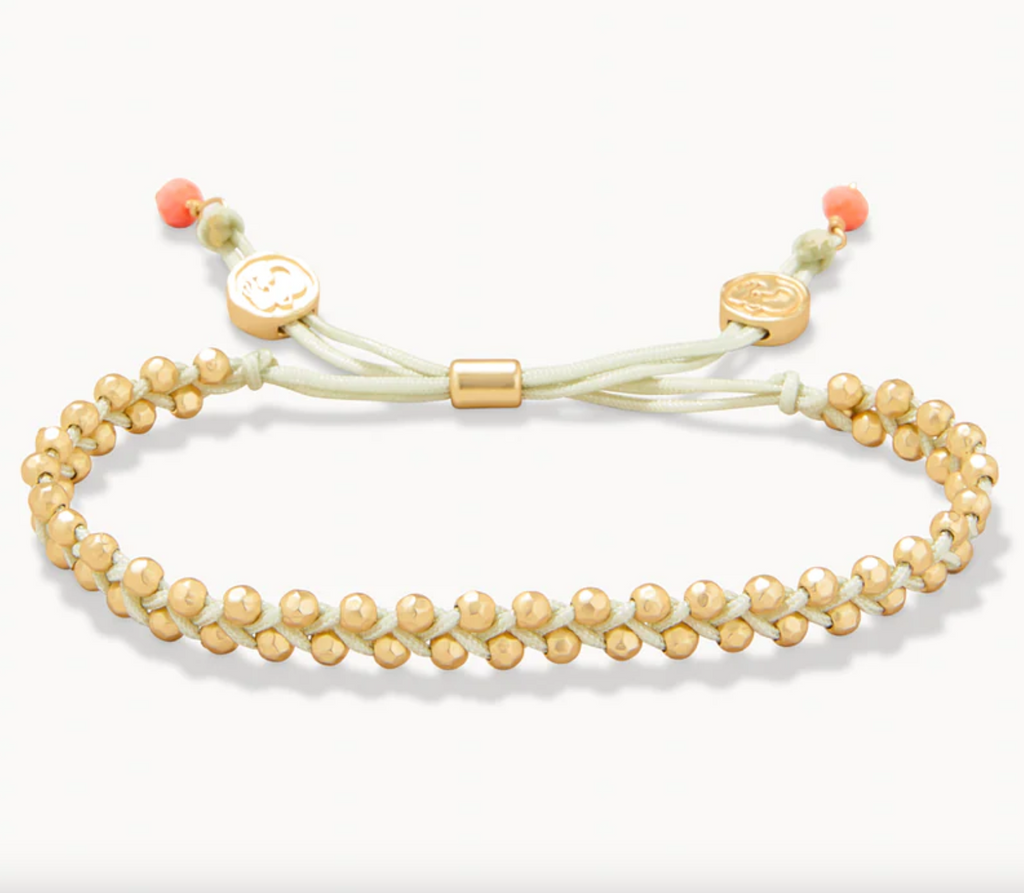 Metallic Bead Friendship Bracelets - dolly mama boutique