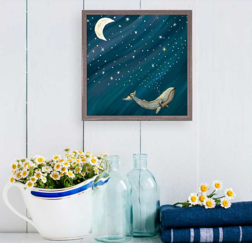 "Full of Stars" Canvas Print - dolly mama boutique