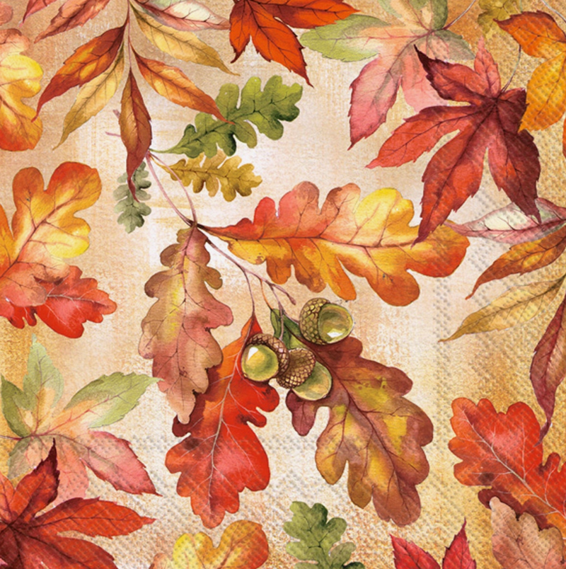 Fall Luncheon Napkins - dolly mama boutique