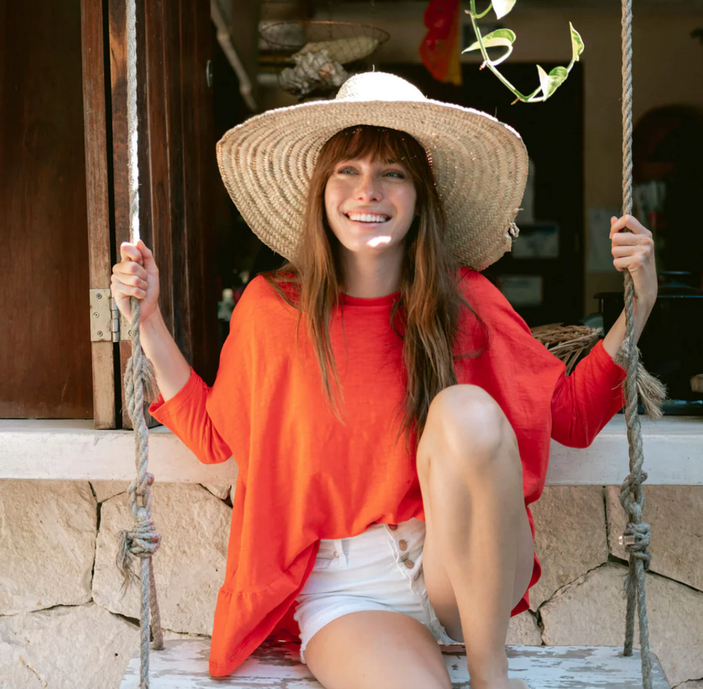 Moroccan Straw Hat - dolly mama boutique