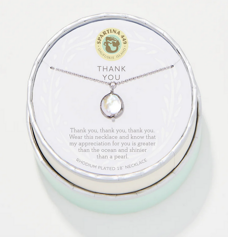 Sea La Vie Boxed Necklace - Silver - dolly mama boutique