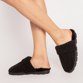 Cable Knit Slipper RKCKSLP - dolly mama boutique