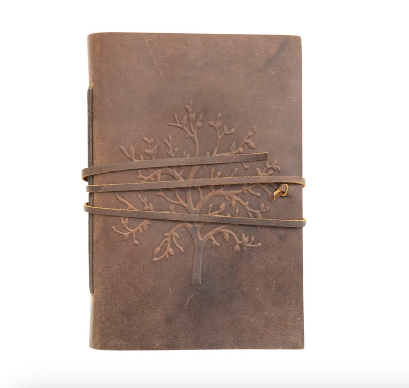 Embossed Leather Journal DF6108 - dolly mama boutique