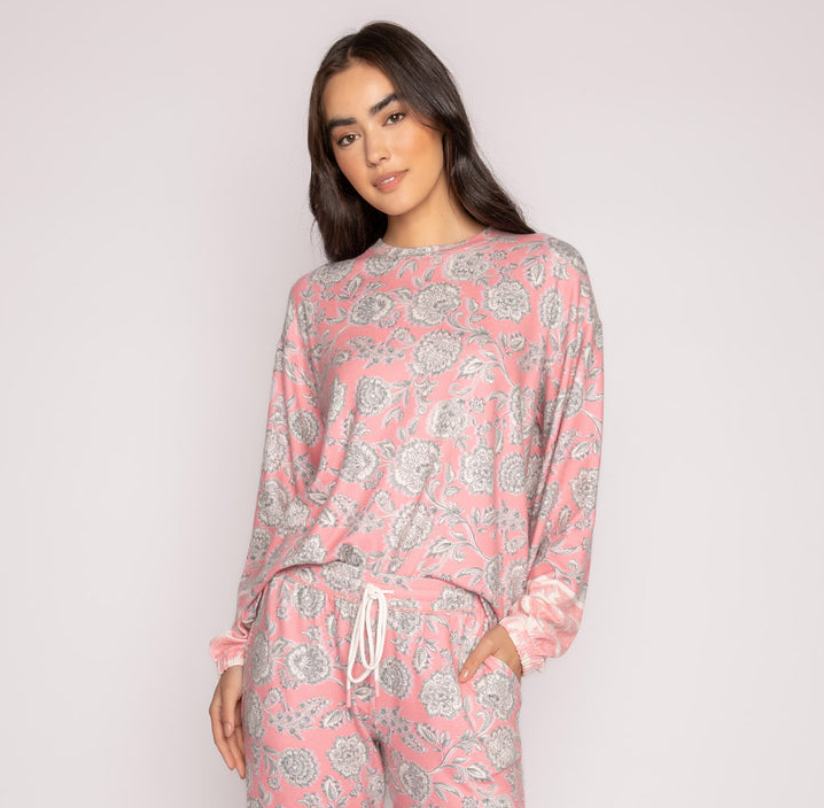 Boho Chic Pajama Top - dolly mama boutique