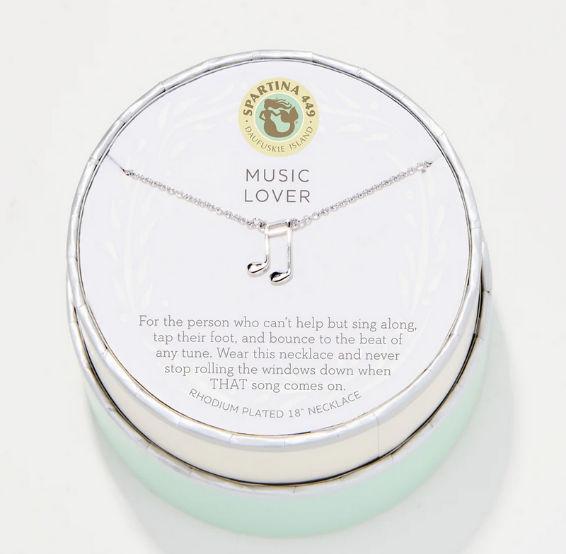 Sea La Vie Boxed Necklace - Silver - dolly mama boutique