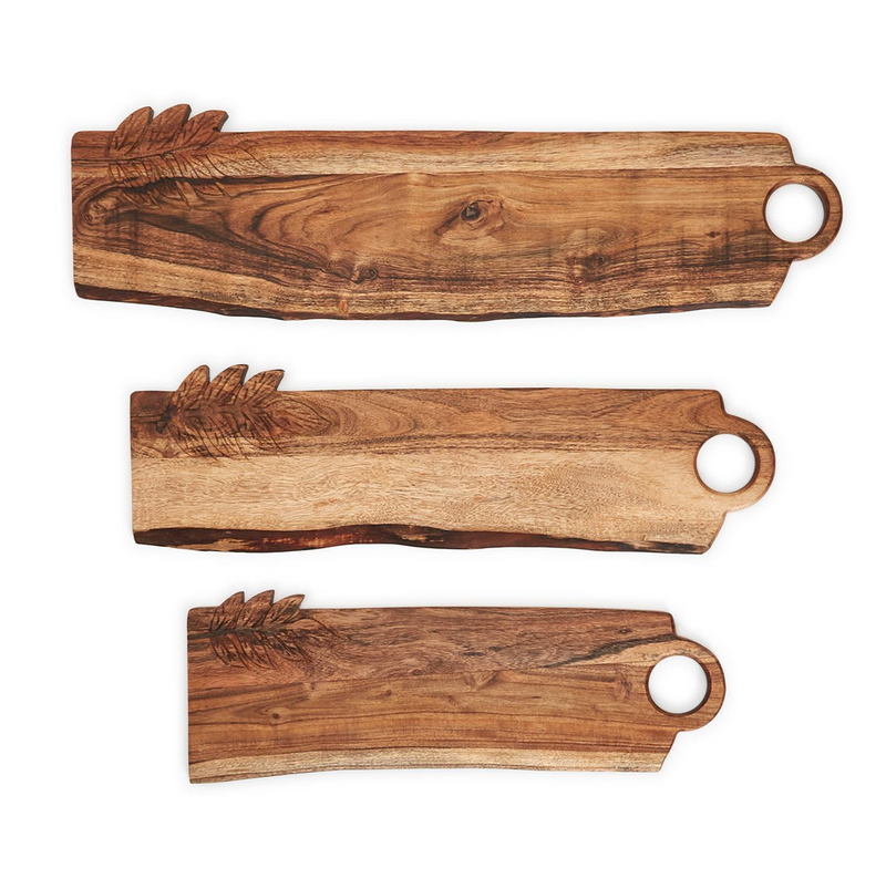 Leaf Detail Charcuterie Boards