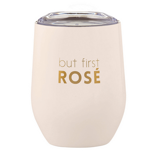 "But First Rosé" Tumbler - dolly mama boutique