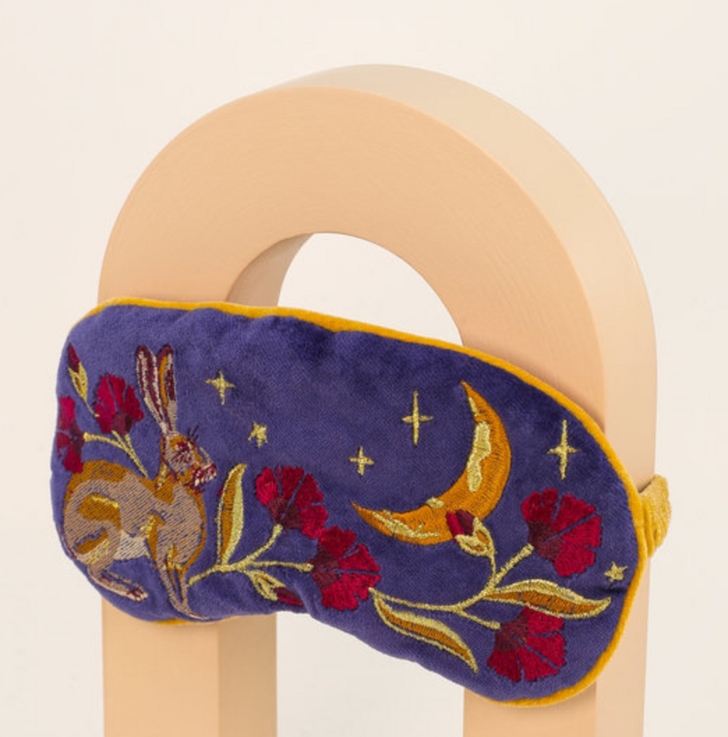 Lavender-Scented Eyemask - Rabbit - dolly mama boutique