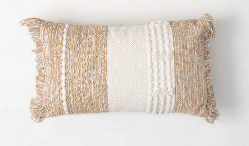 Woven Pillow PIL340 - dolly mama boutique