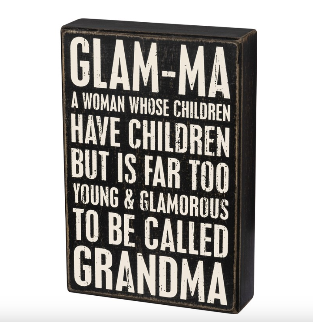 Wooden Box Signs - $20 - dolly mama boutique