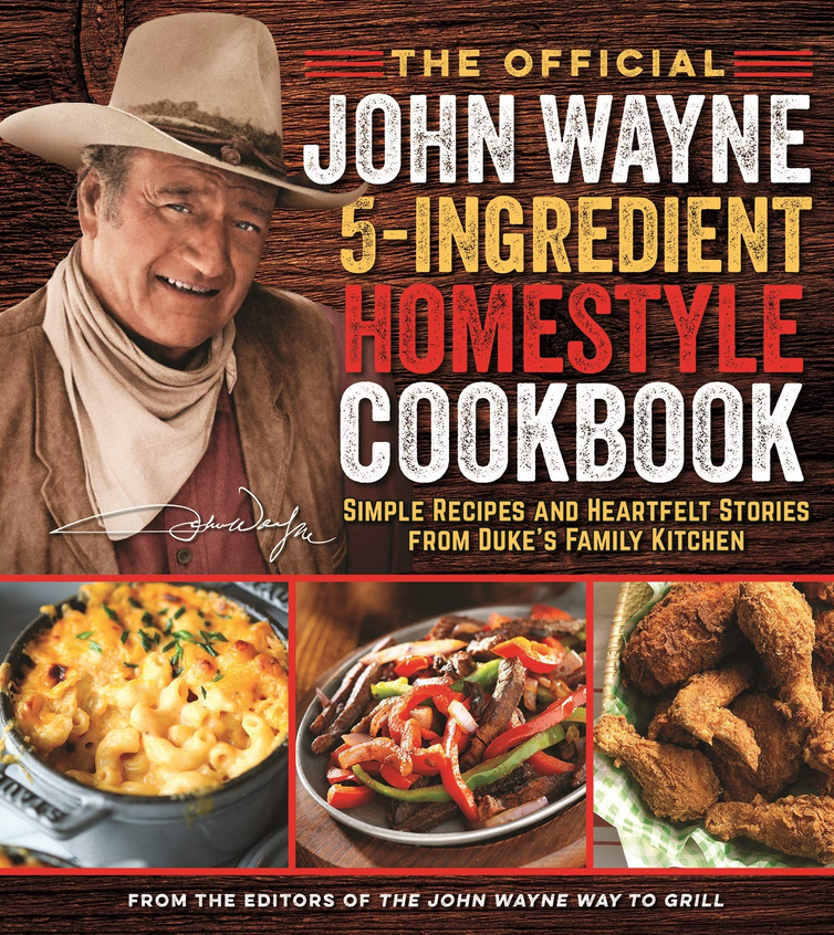 John Wayne 5-Ingredient Cookbook - dolly mama boutique