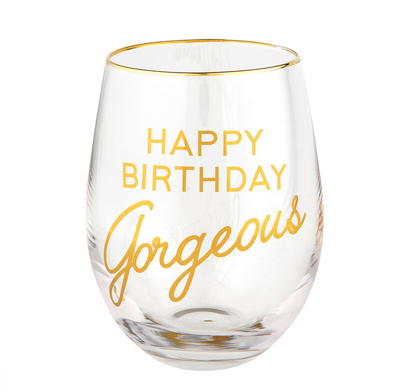 Birthday Wine Glass - dolly mama boutique