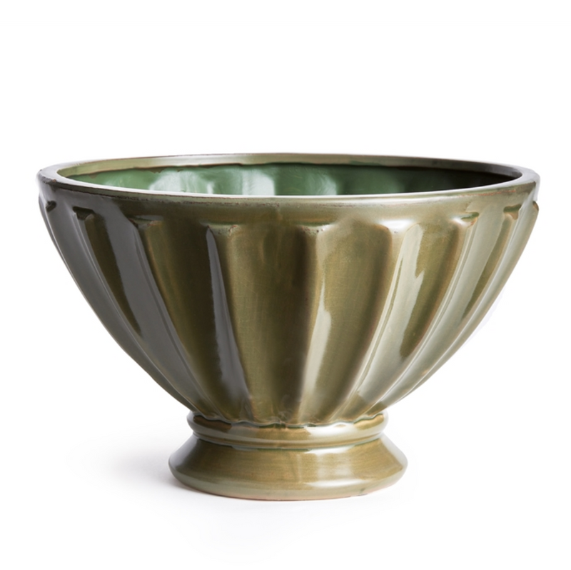 Brittani Footed Bowl - dolly mama boutique